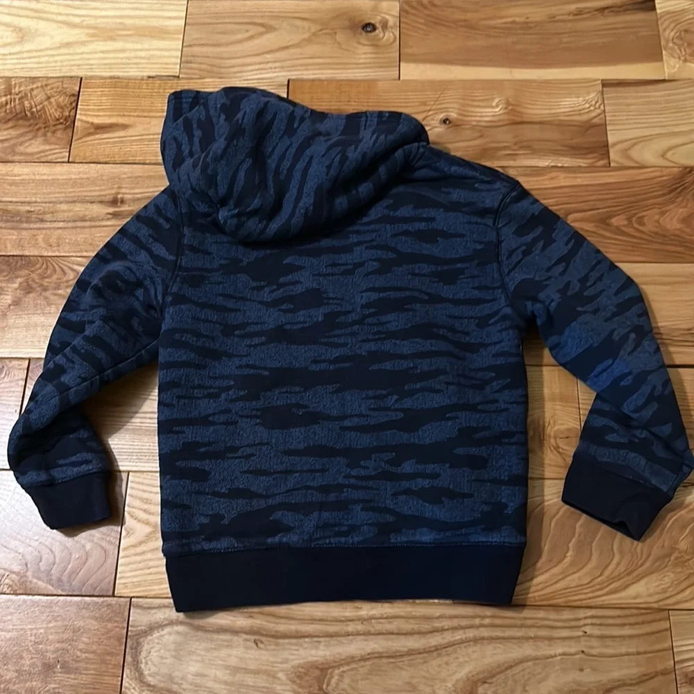 The Children’s Place Sherpa Lined Hoodie, Blue, 7/8